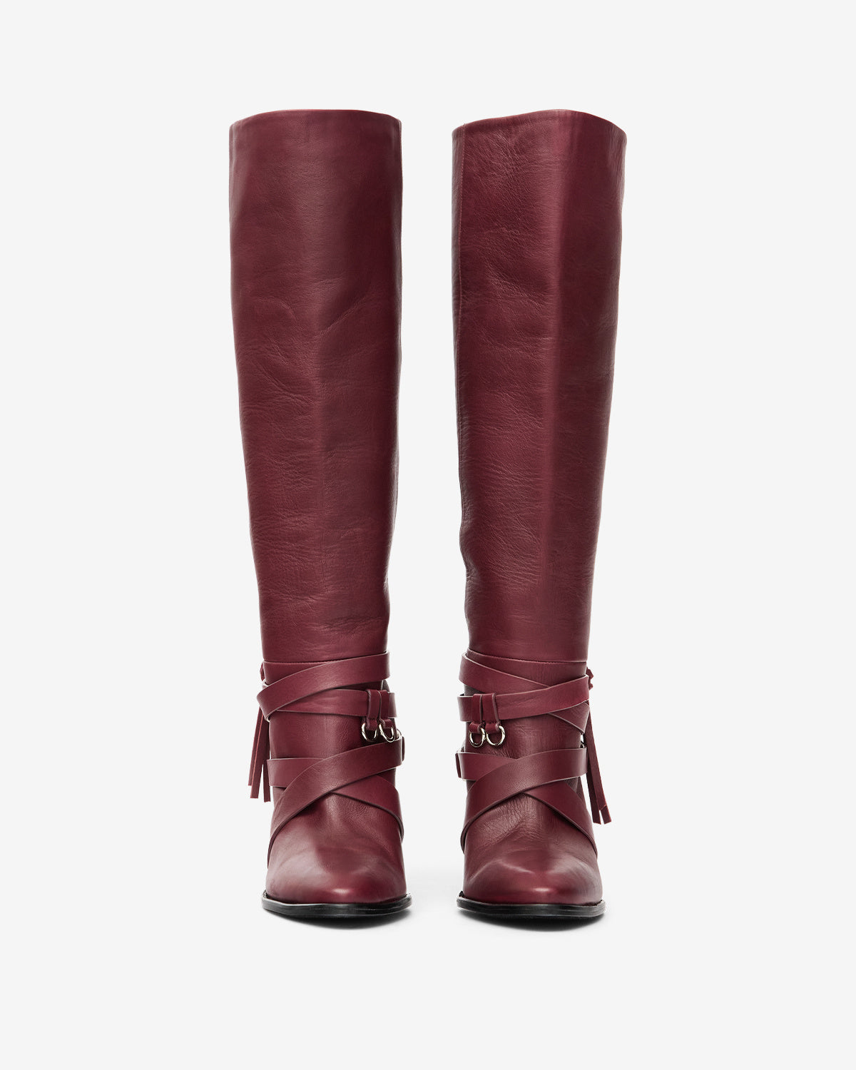 Botas analui Woman Burdeos 4