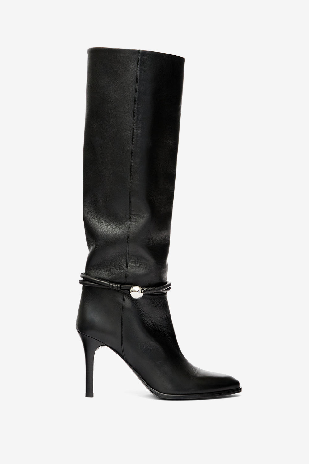 Ieva leather boots - Black - Woman - 1