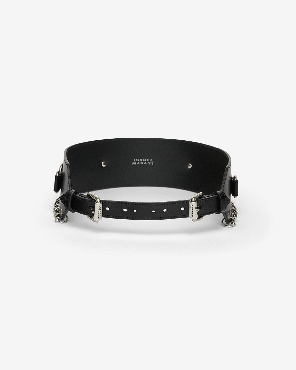 Brighton 벨트 Woman Black and silver 1