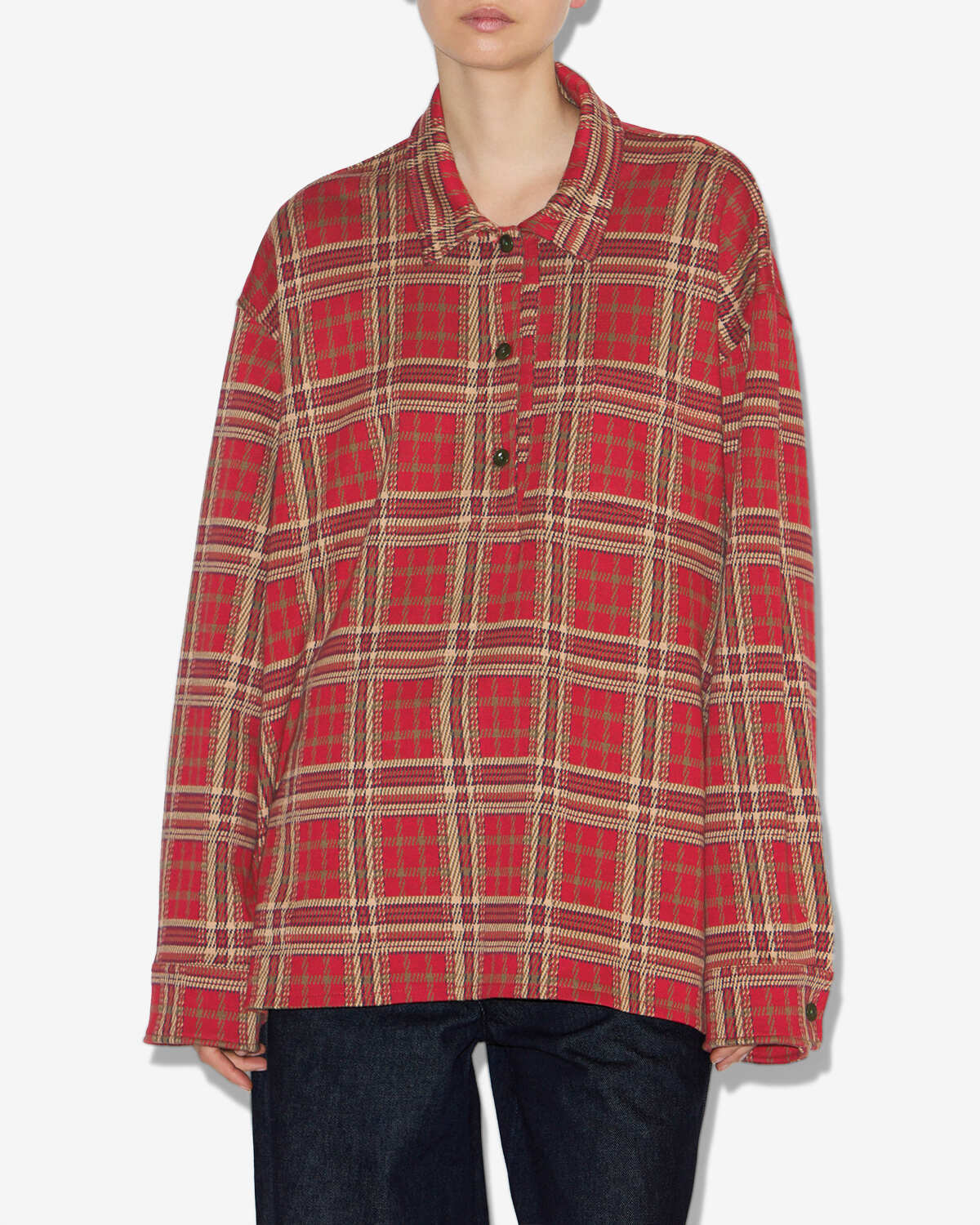 Bruna shirt Woman Red 5