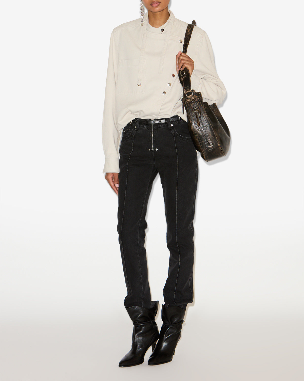 Chemise tess Woman Off blanc 4
