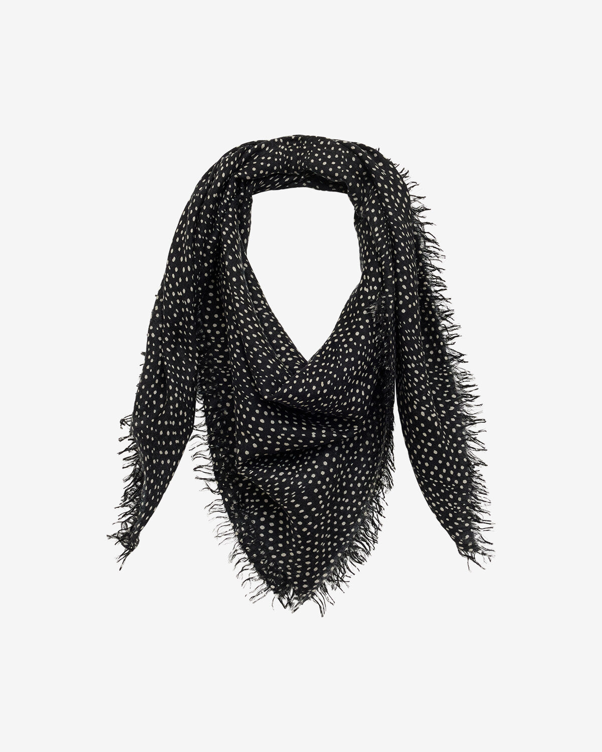Sciarpa alecia Woman Black and ecru 1