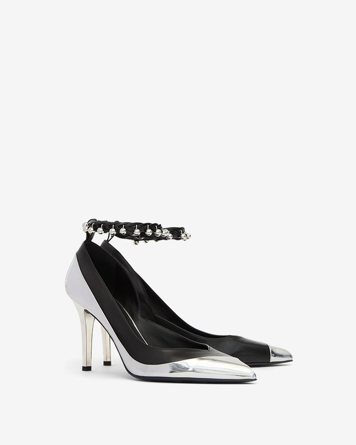 Peleny 펌프스 Woman Silver and black 2