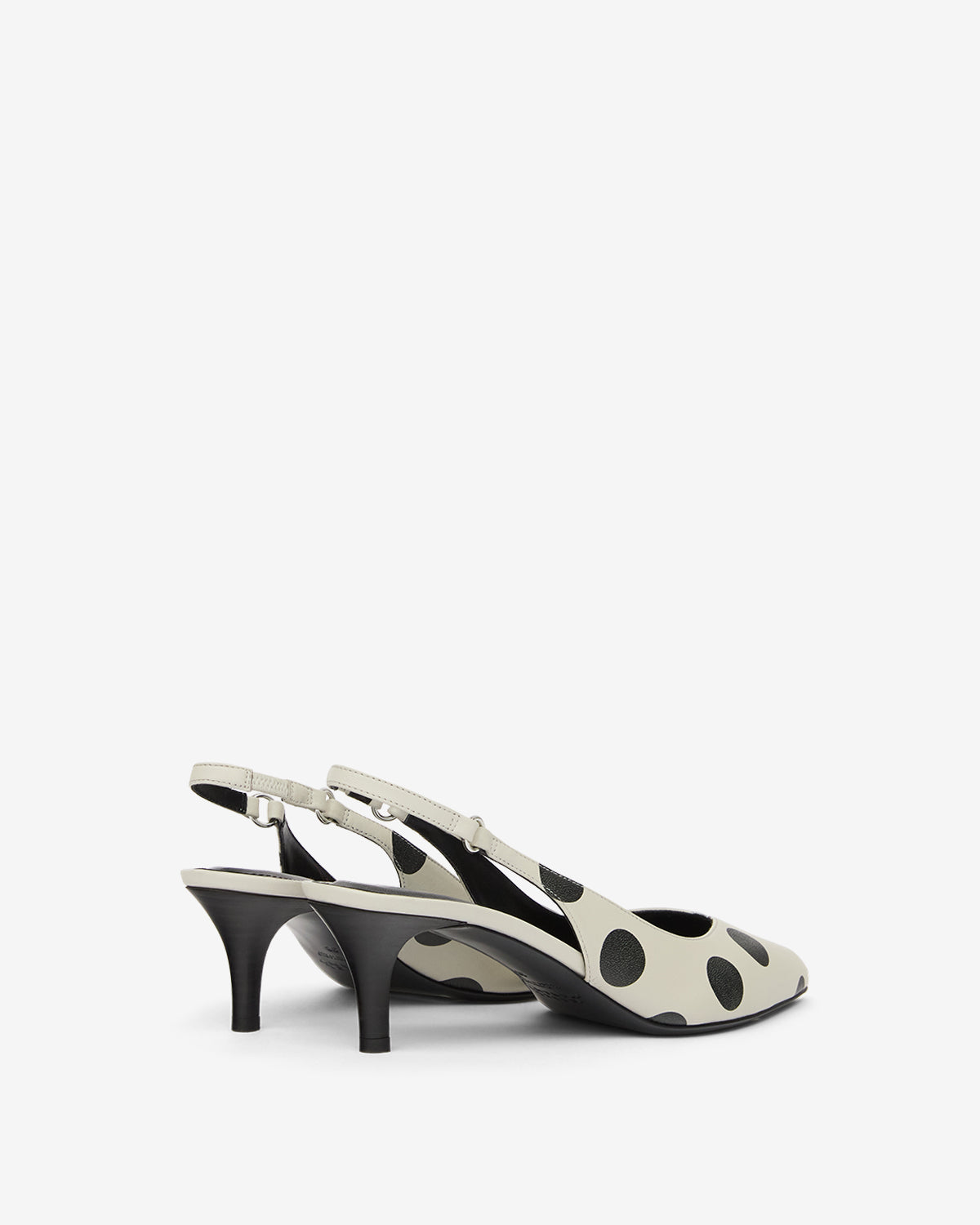 Zapatos de tacón palda Woman Beige and black 3
