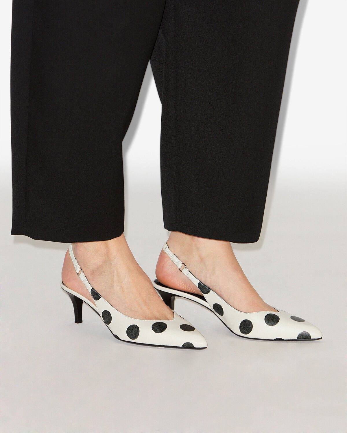 Escarpins paldo Woman Beige et noir 5