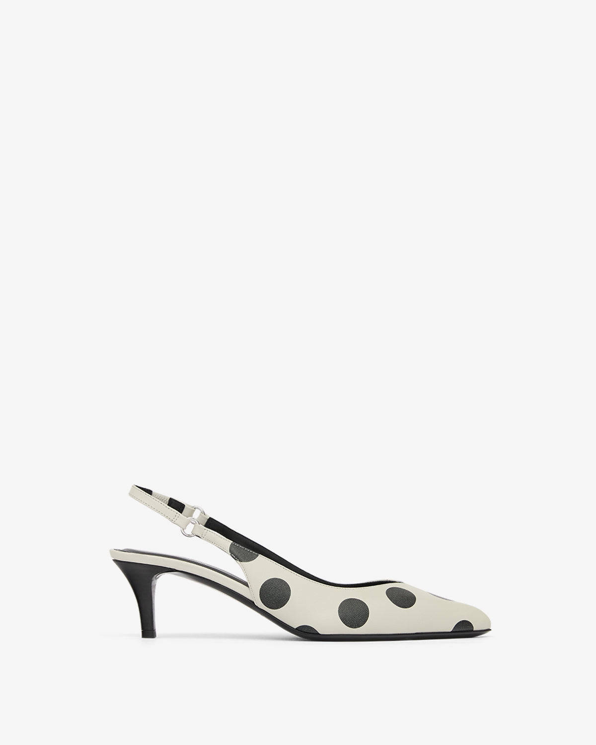 Zapatos de tacón palda Woman Beige and black 1