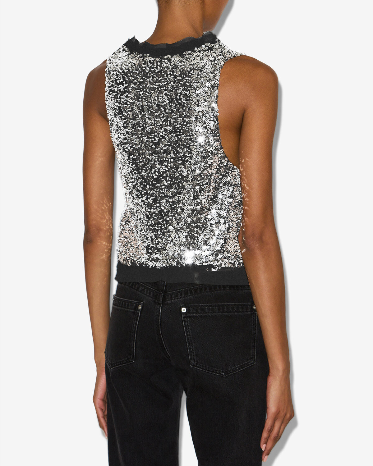 Gilet tahina Woman Argent 3