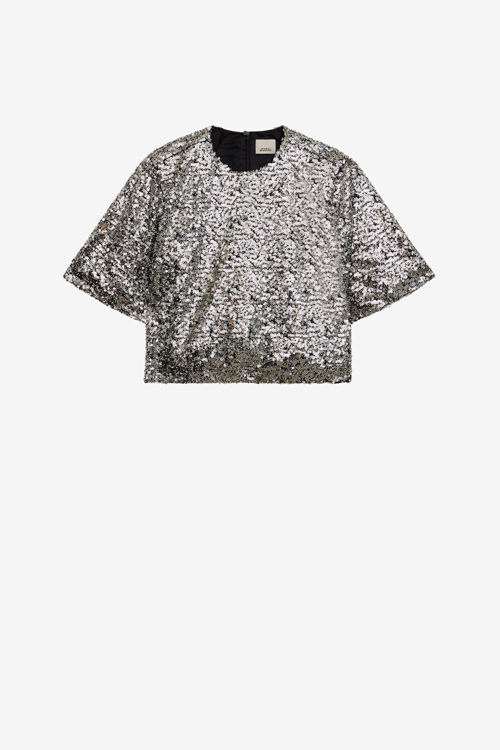 Helga sequined top - Silver - Woman - 1