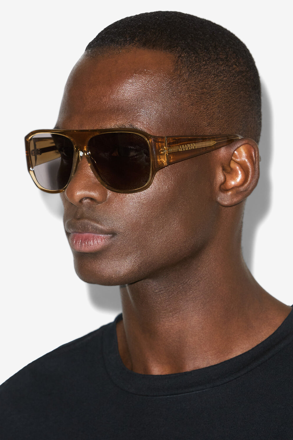 Mikala マスクサングラス - Ochre - grey - Woman - 3