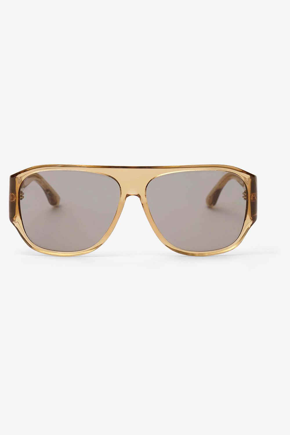 Mikala マスクサングラス - Ochre - grey - Woman - 1