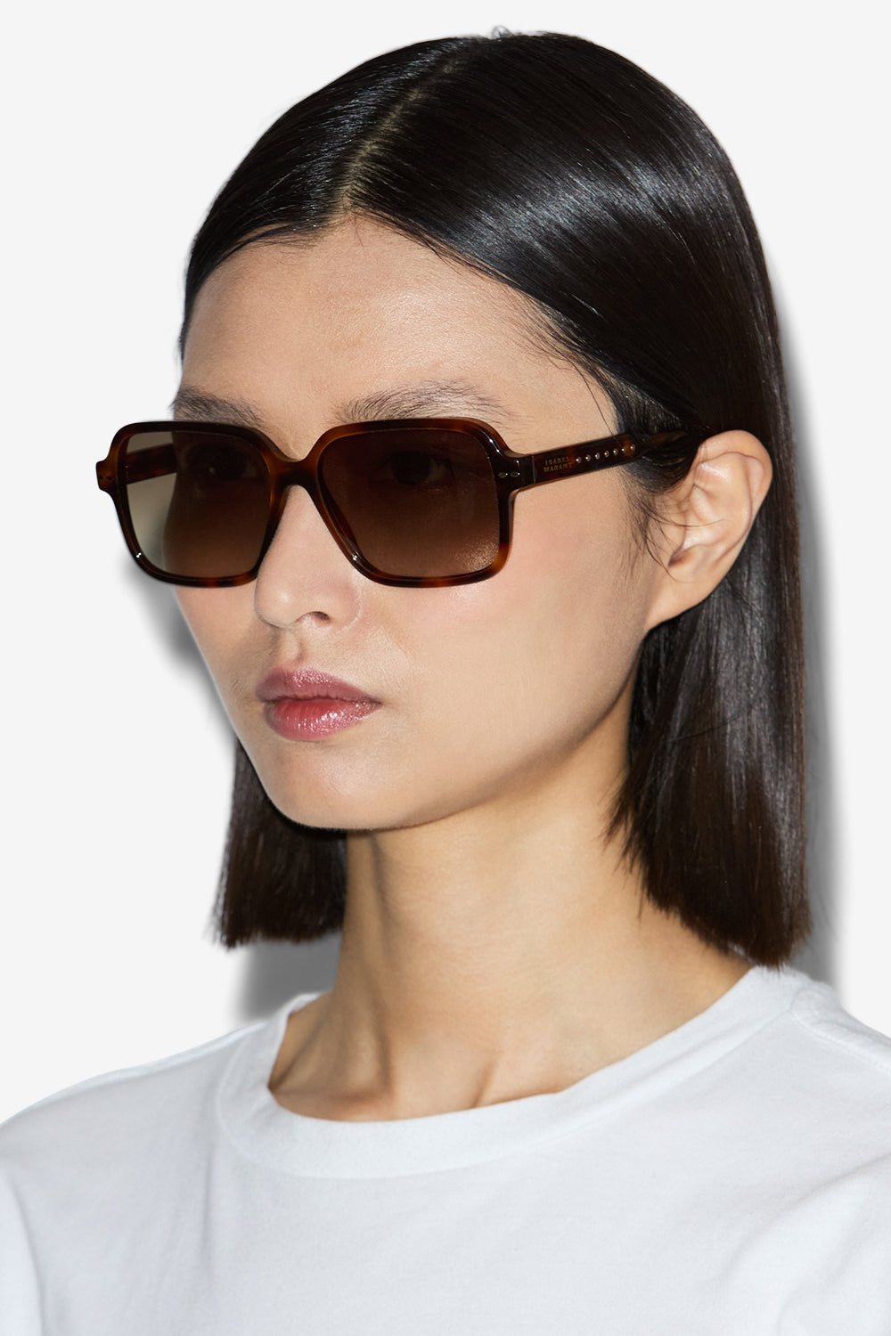 Loelia スクエアサングラス - Havana-brown s - Woman - 2