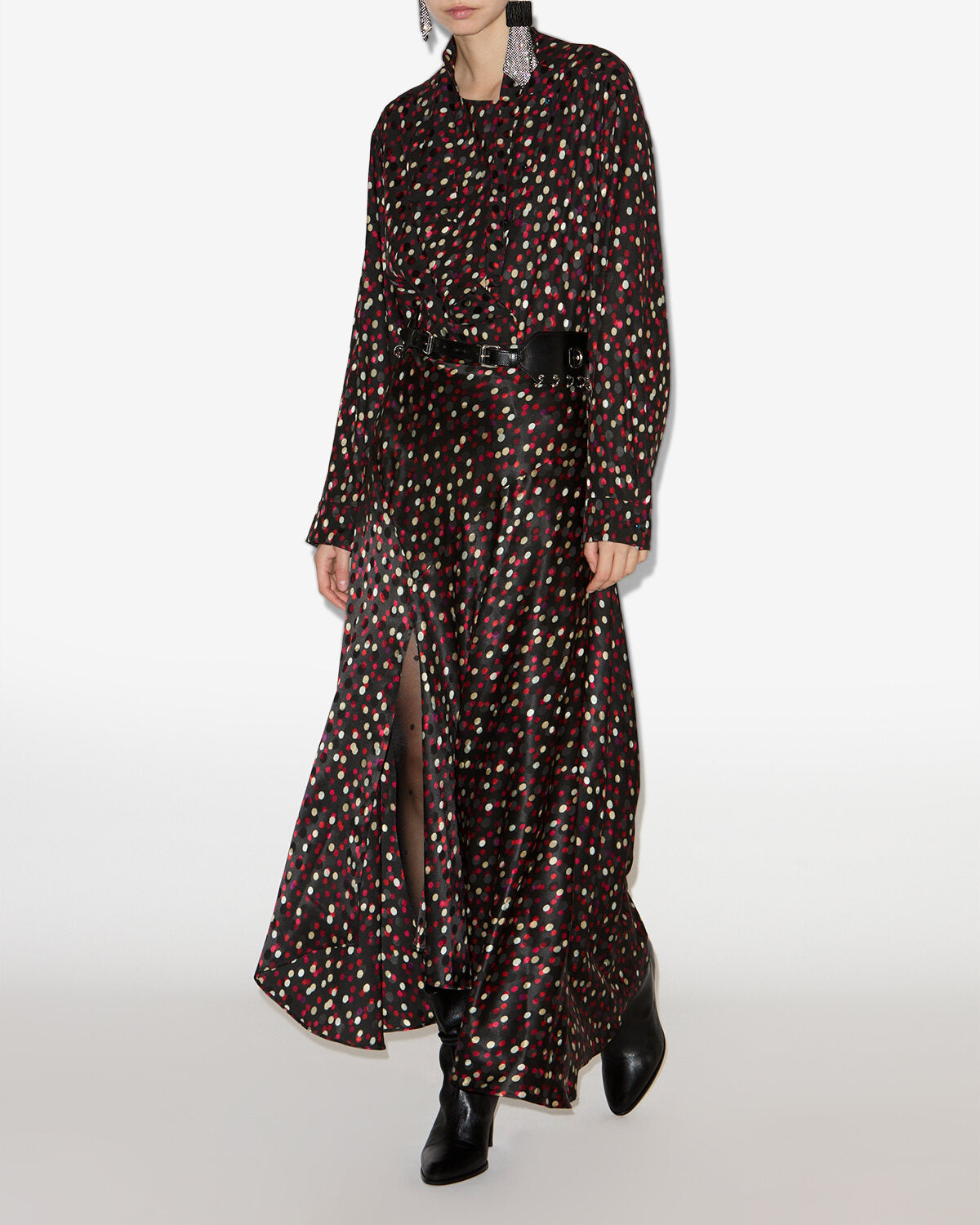 Sakura スカート Woman Black-red 4