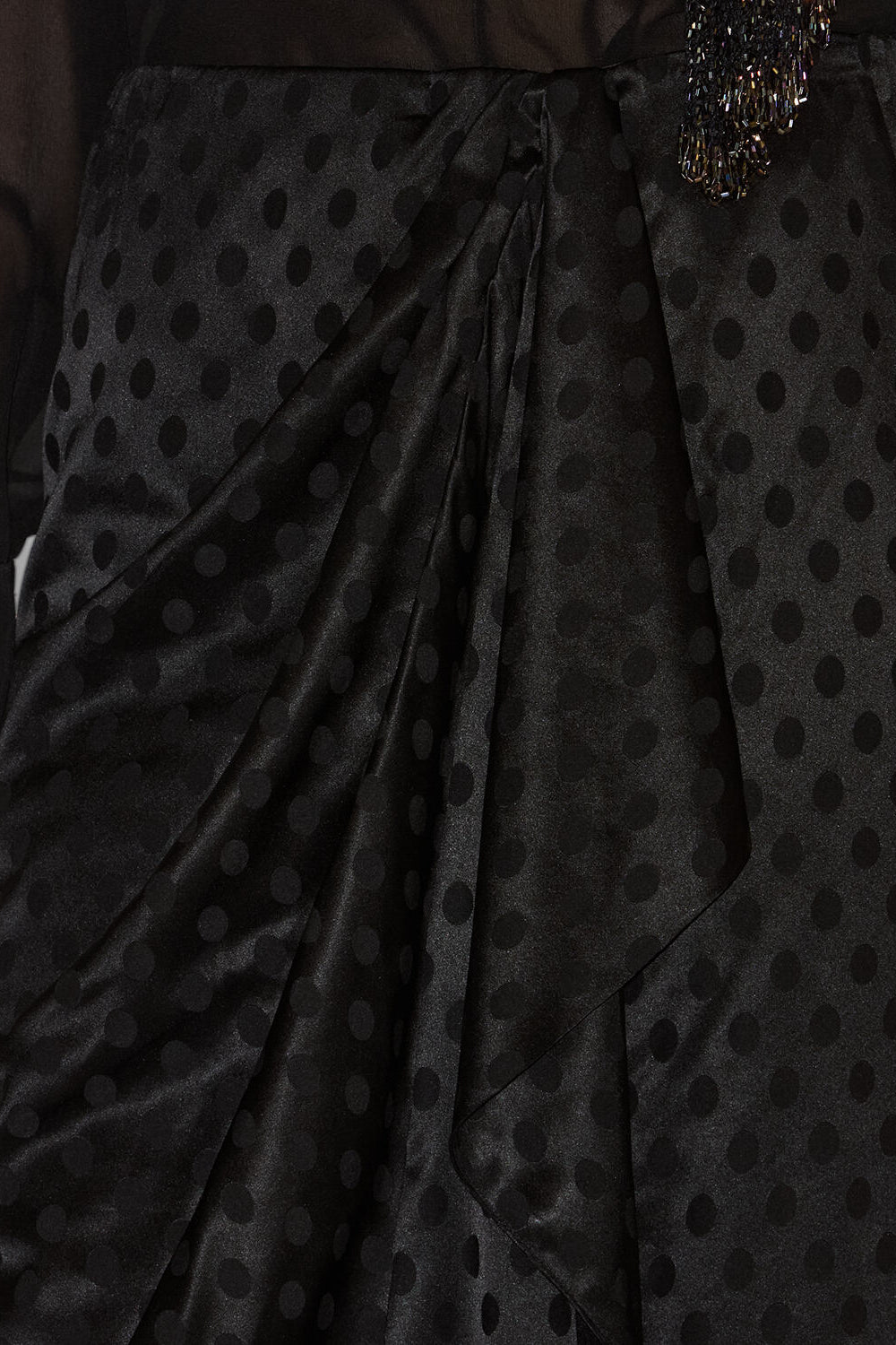 Breen long silk skirt - Black - Woman - 3