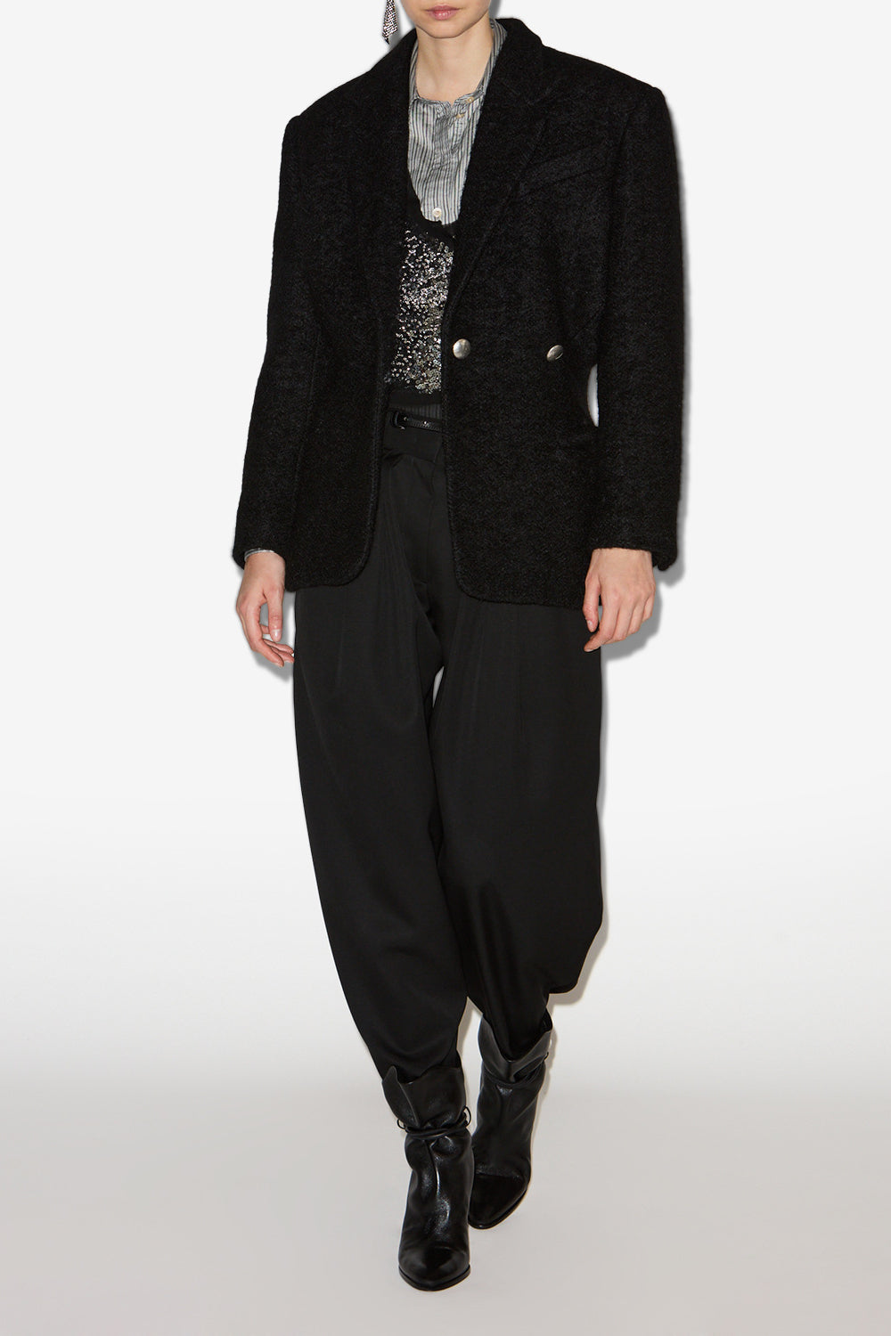 Gallie coat - Black - Woman - 2