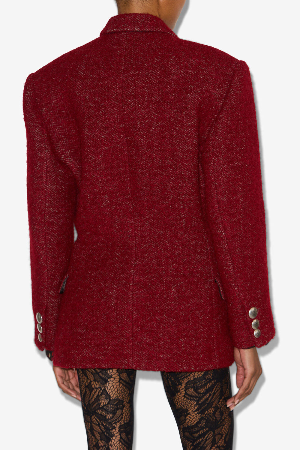 Gallie coat - Deep red - Woman - 5