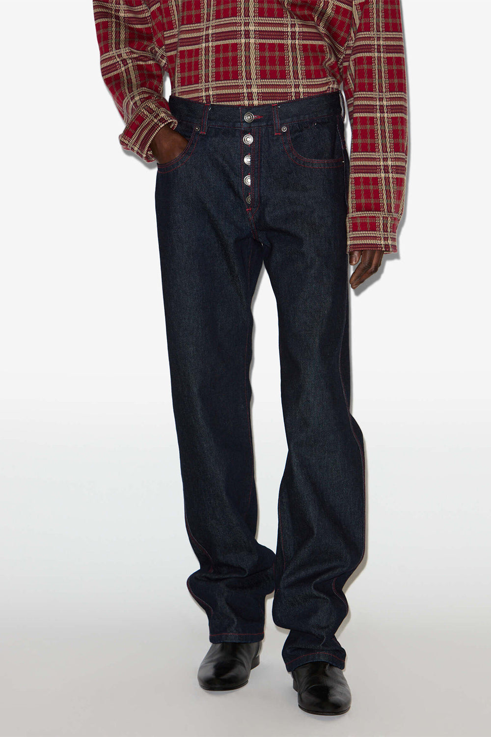 Jeans jeffrey aus denim - Dark midnight - Man - 4