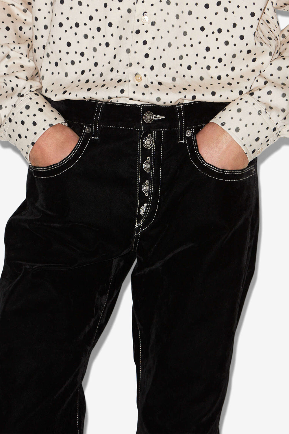 Jeans jeffrey aus baumwolle - Schwarz - Man - 3