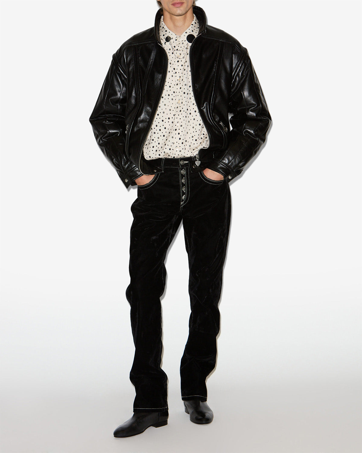 Pantalón jeffrey Man Negro 4