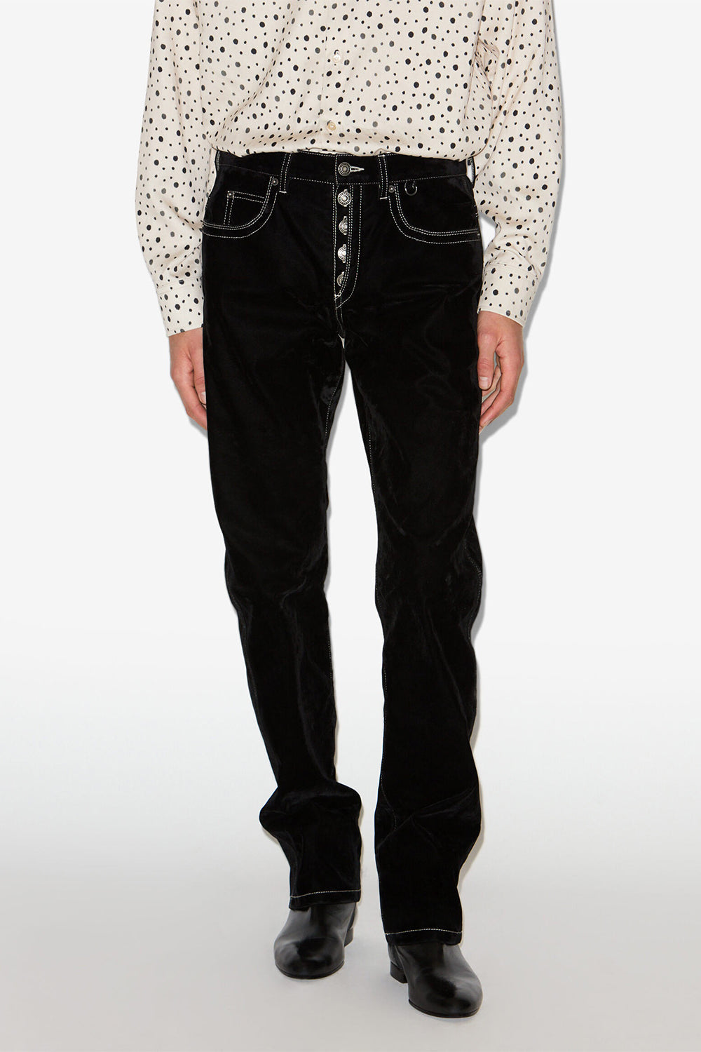 Jeans jeffrey aus baumwolle - Schwarz - Man - 4