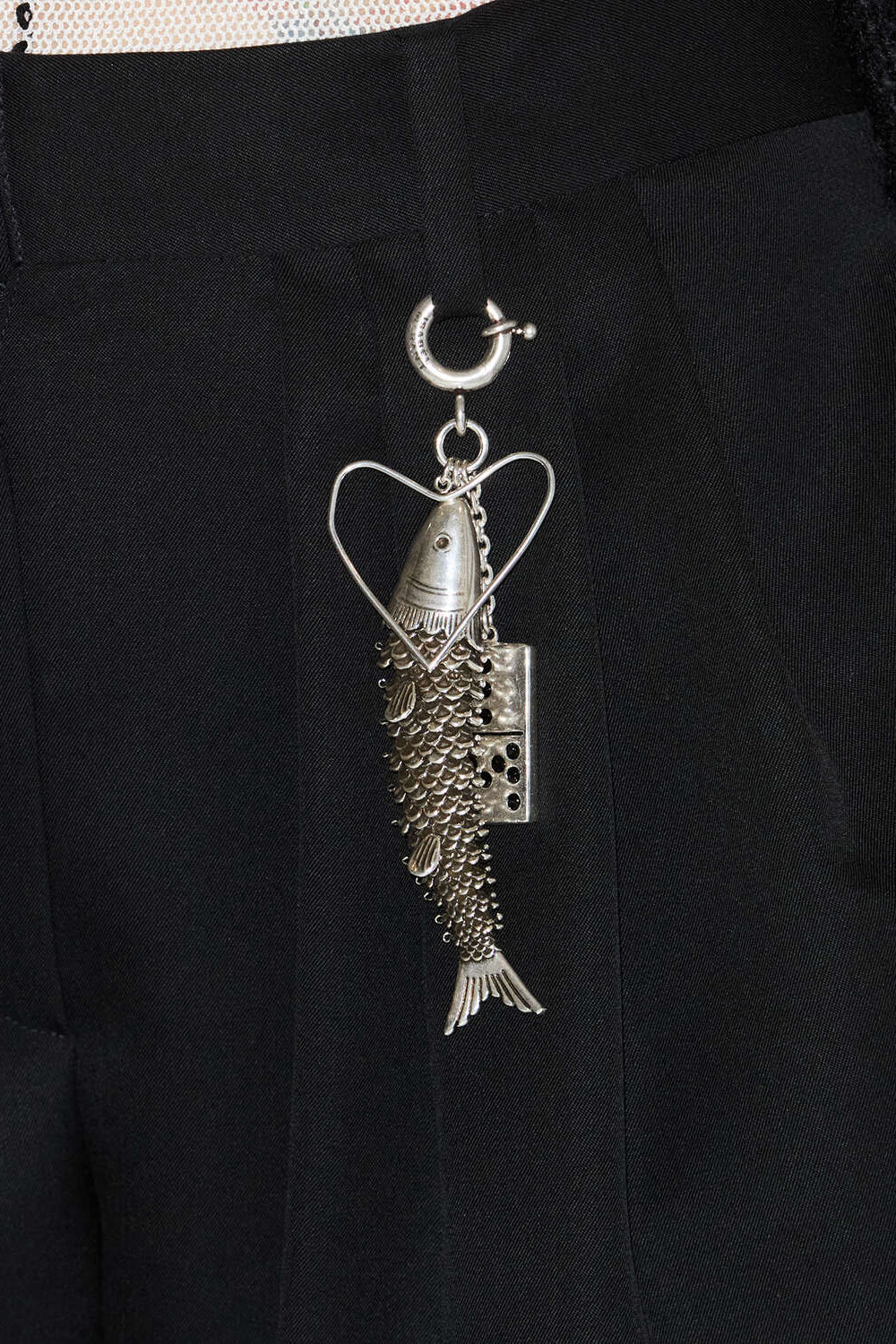Abby pendant key ring - Silver - Woman - 2