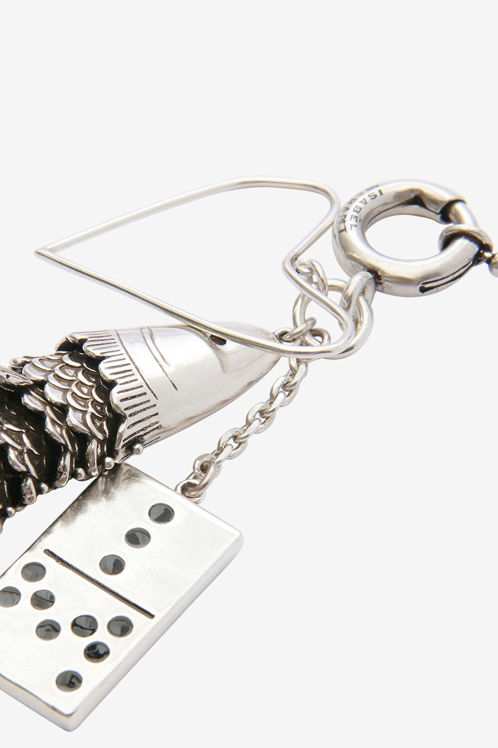 Abby pendant key ring - Silver - Woman - 3