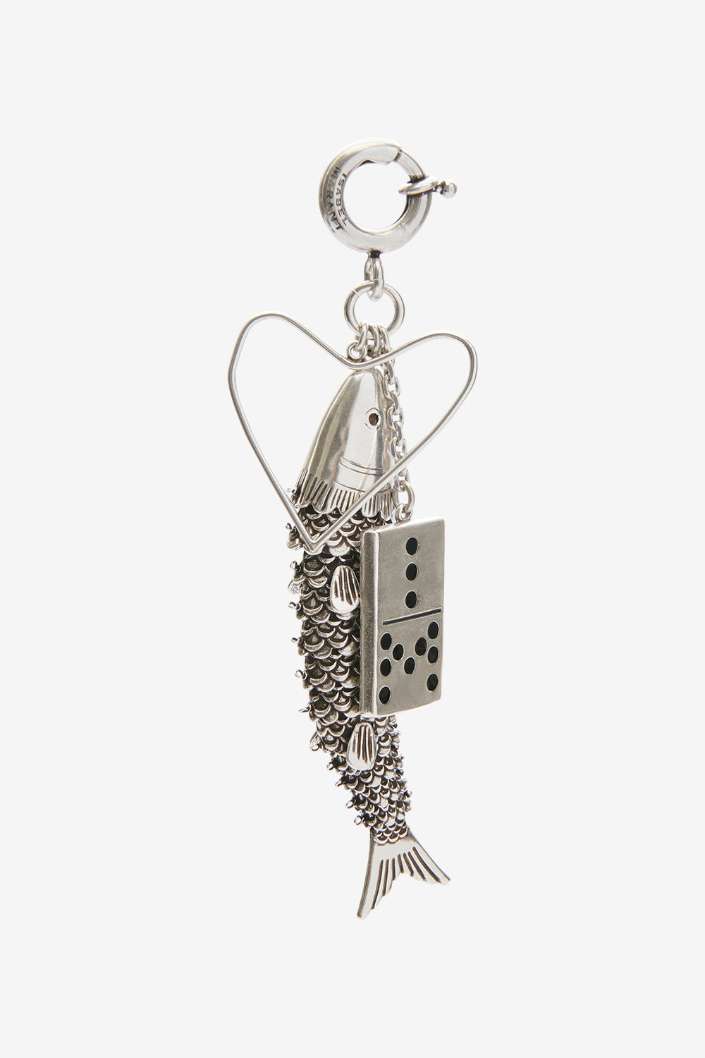 Abby pendant key ring - Silver - Woman - 1