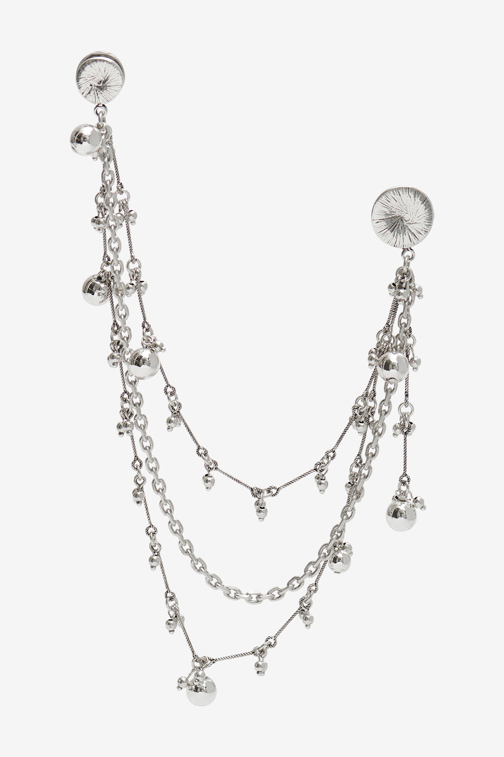 Freya double pin - Silver - Woman - 1