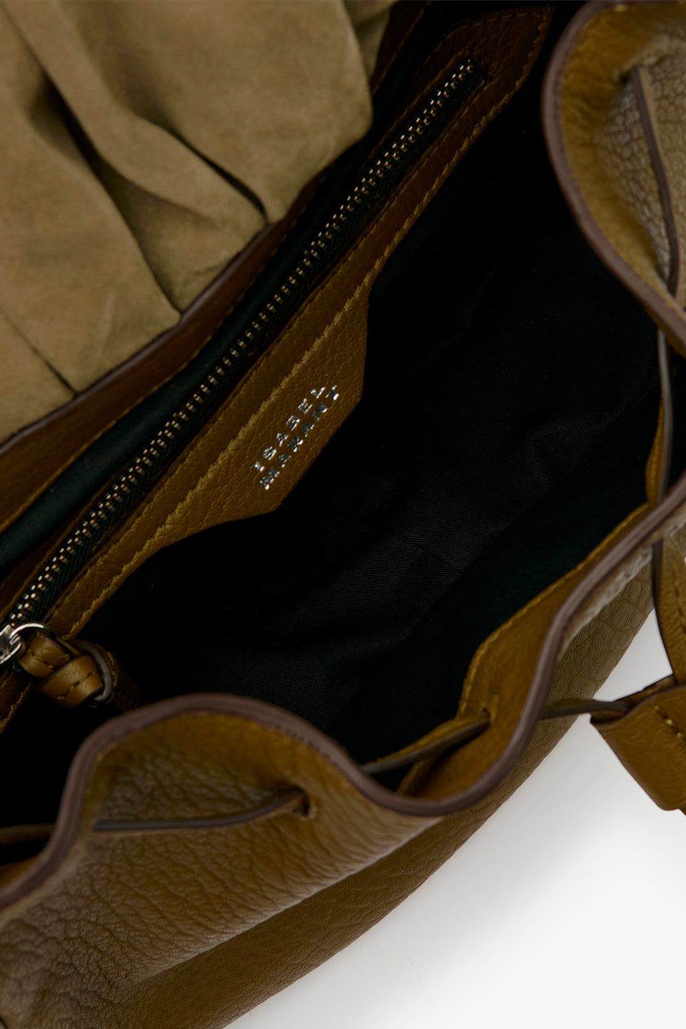 Bolton leather handbag - Khaki - Woman - 2