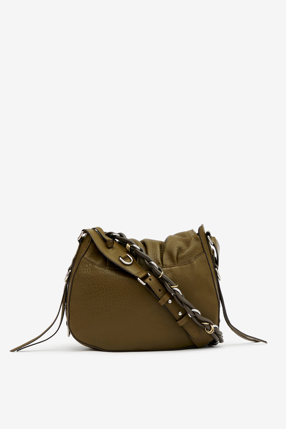 Bolton leather handbag - Khaki - Woman - 3