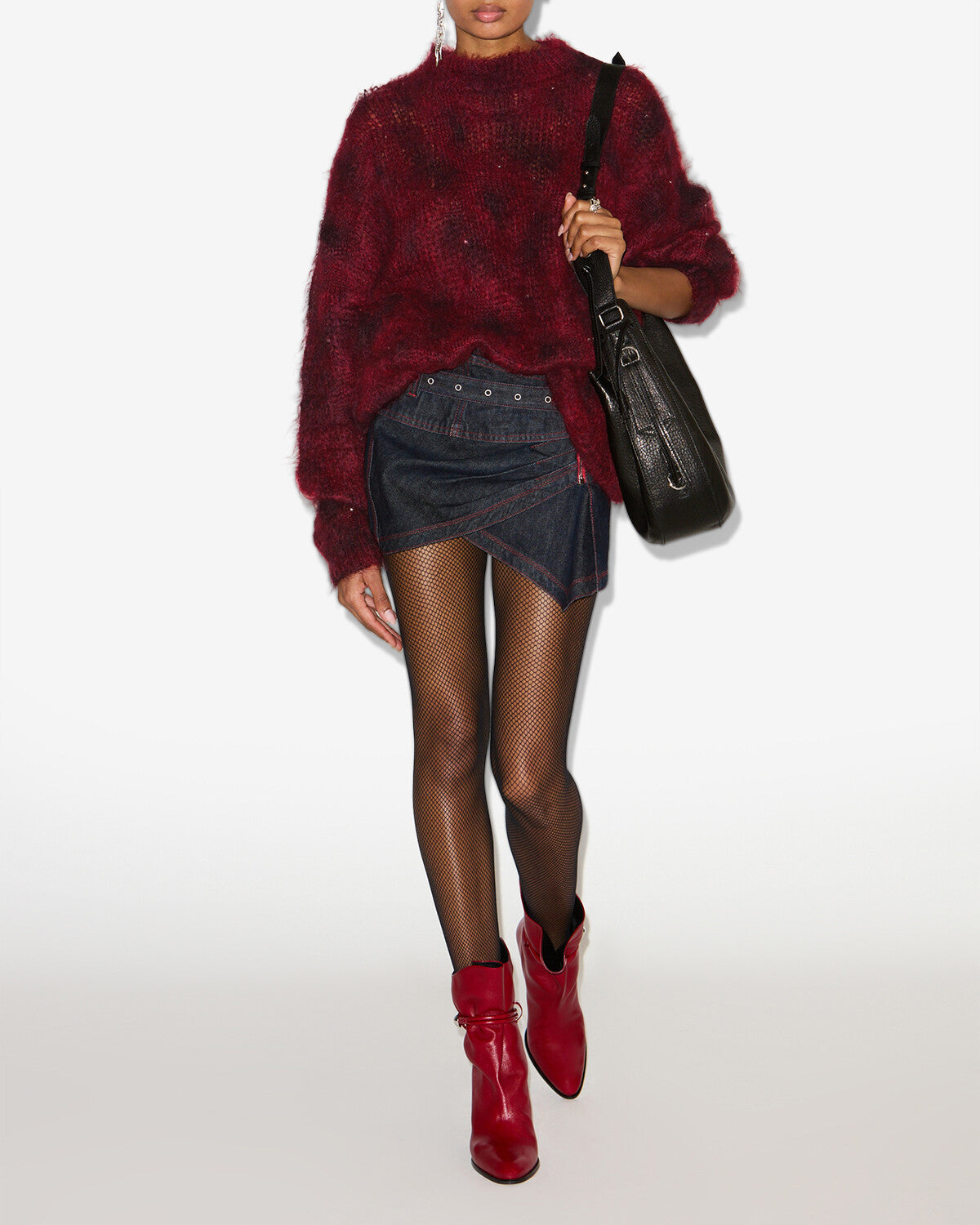 Pullover mickaella Woman Deep red 4