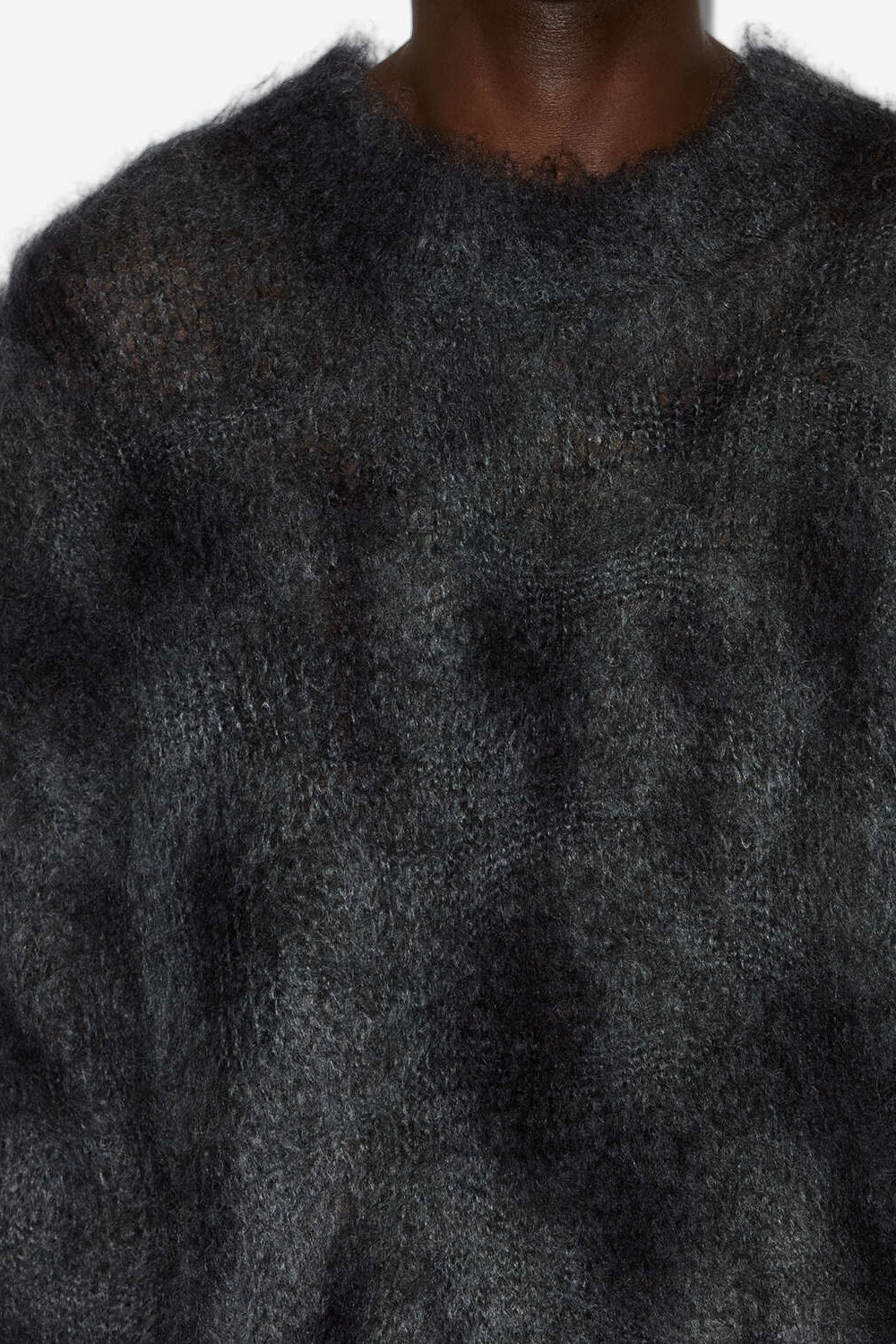 Jersey de kid mohair miller - Anthracite - Man - 3