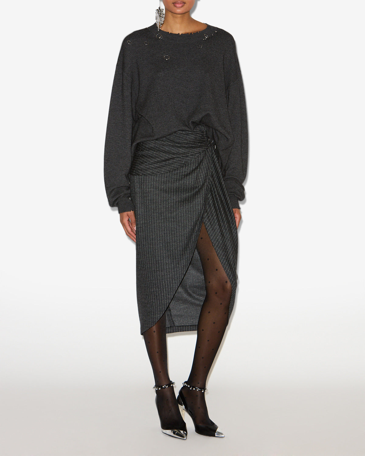 Pull cassandre Woman Anthracite 4