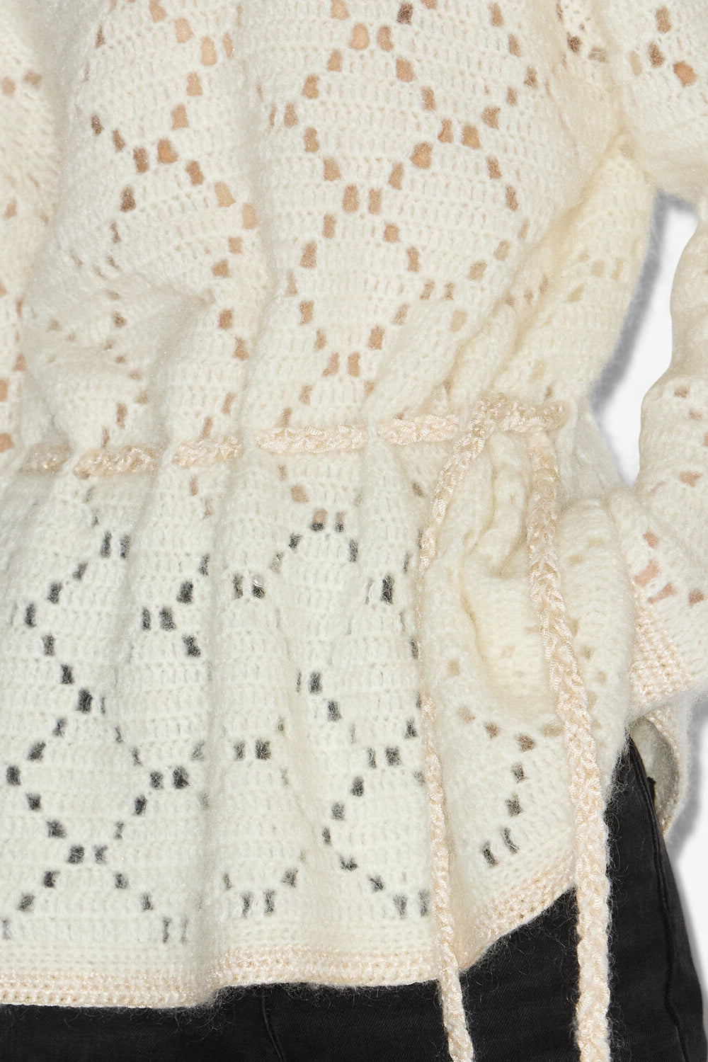 Merida wool and mohair sweater dress - Ecru - Woman - 3