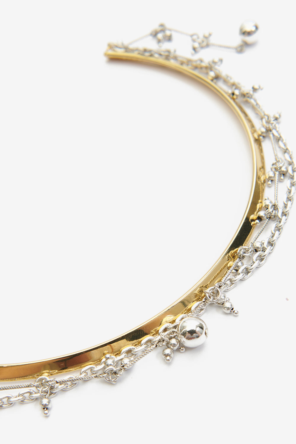 Freya choker necklace duo - Silver-gold - Woman - 3