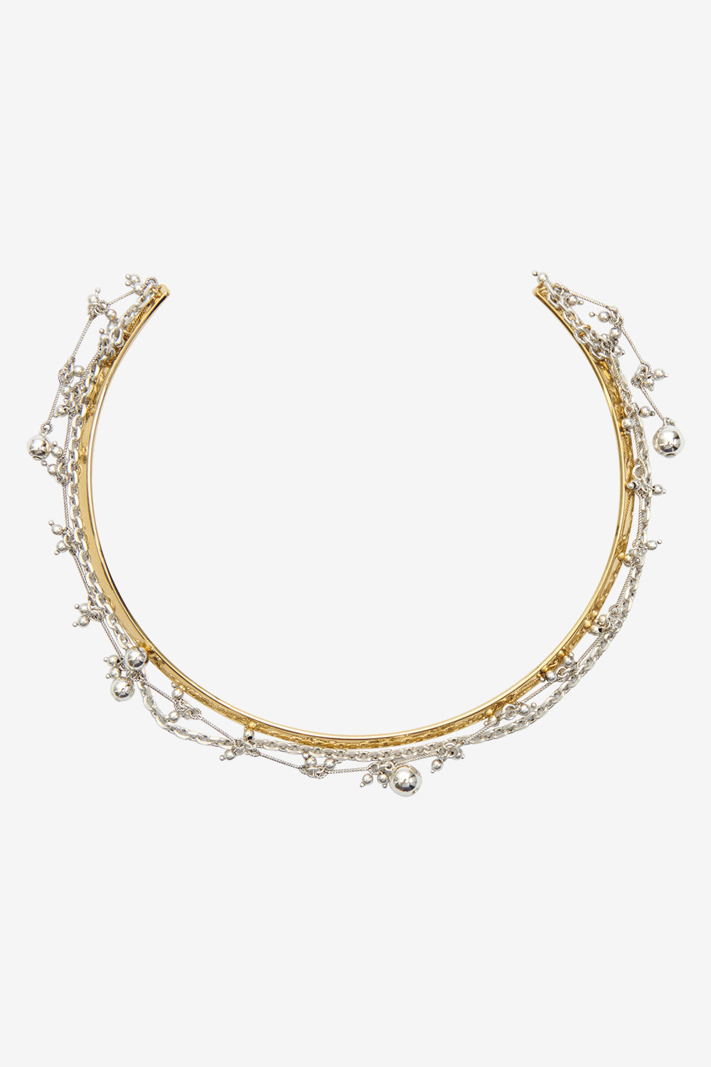 Freya choker necklace duo - Silver-gold - Woman - 1