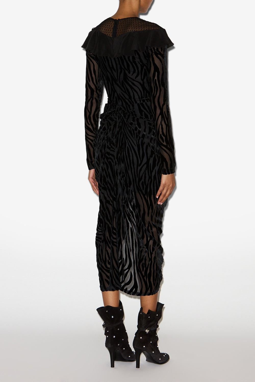 Dress - Black - Woman - 4