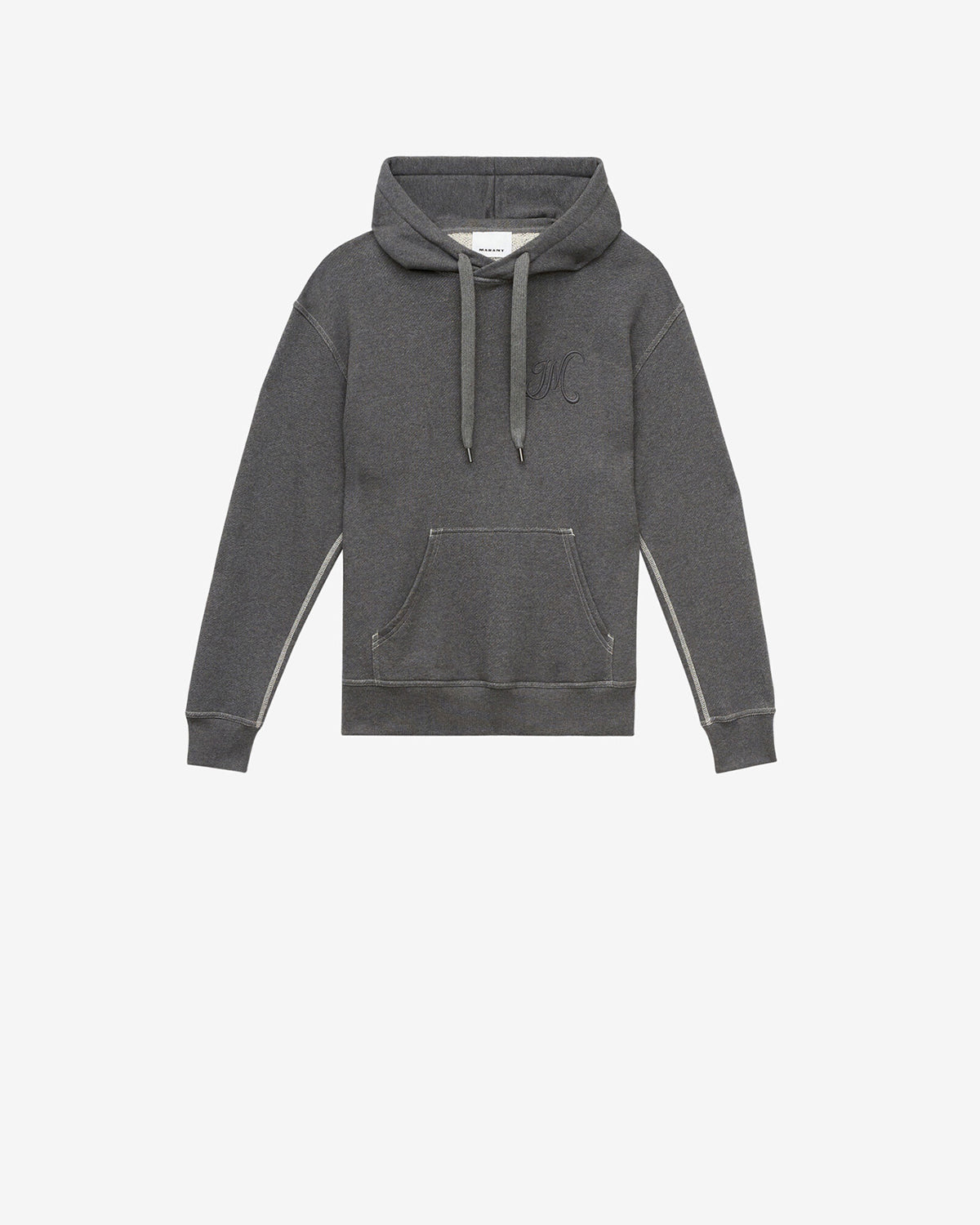 Sweatshirt matte Man Anthracite 1