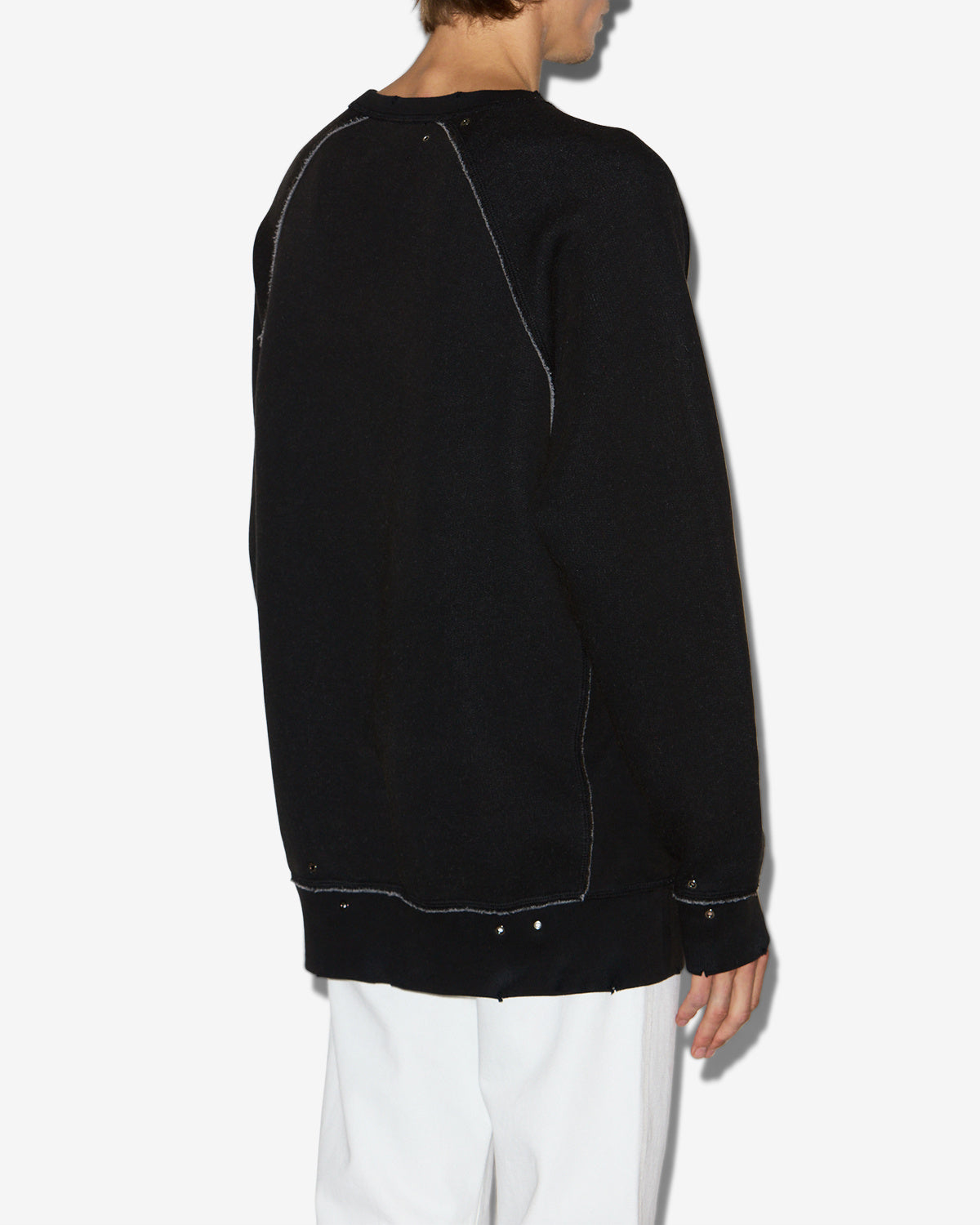 Mitchell sweatshirt Man Black 3