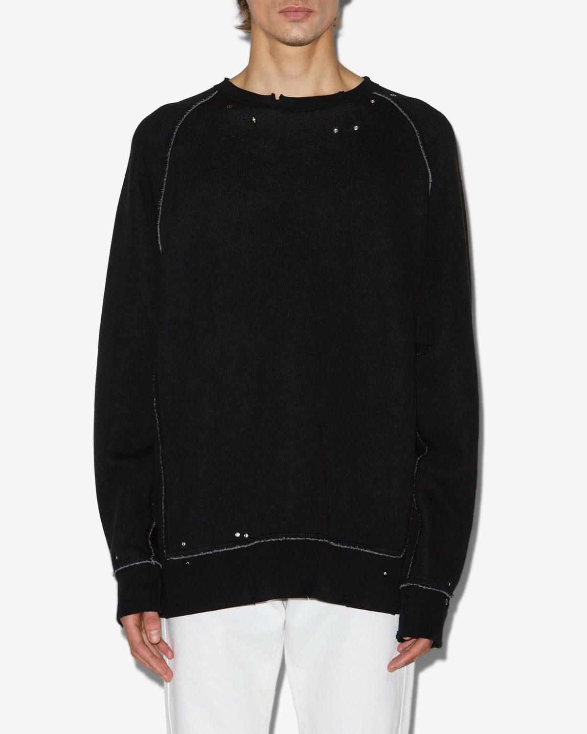 Mitchell sweatshirt Man Black 5