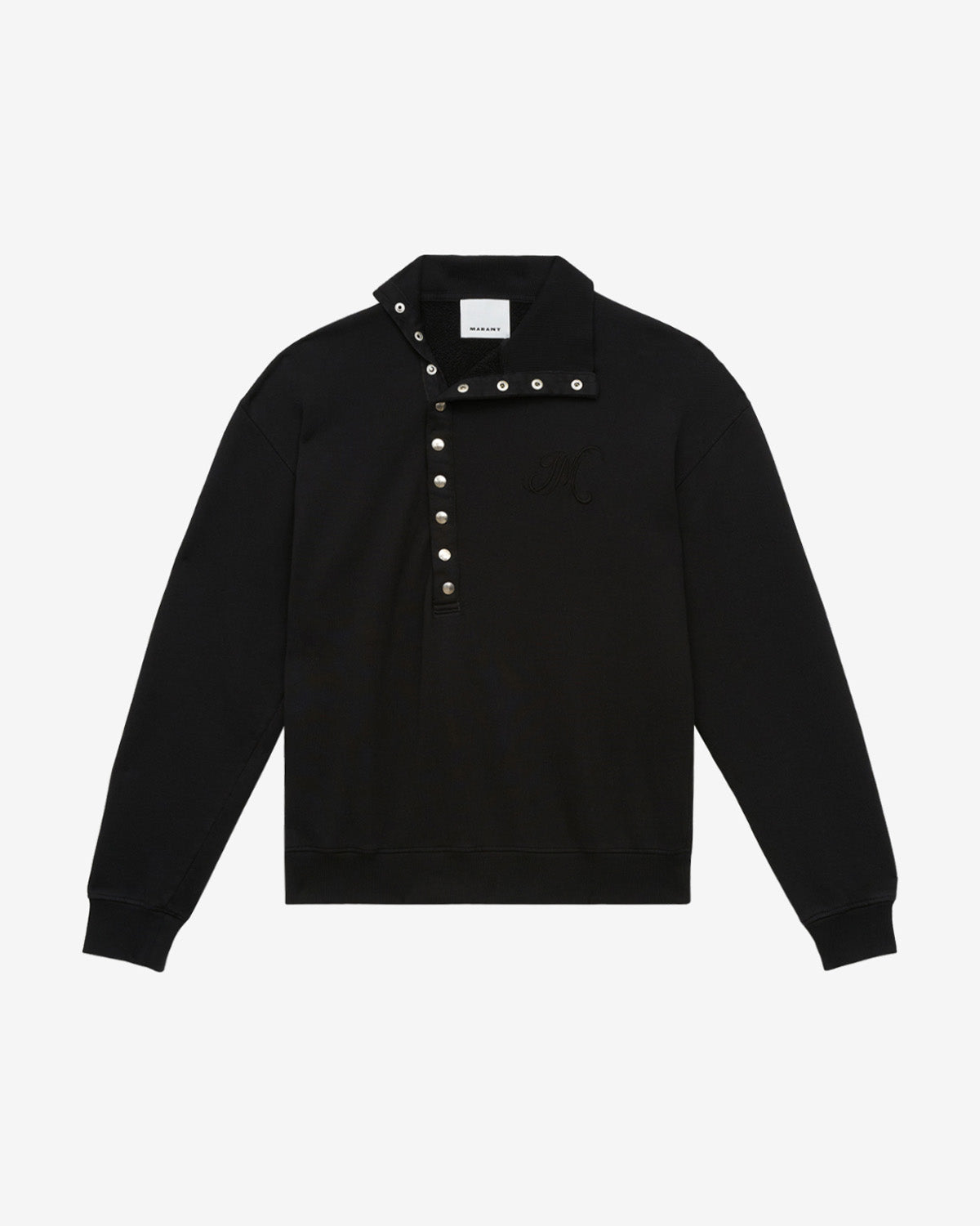 Marcos sweatshirt Man Black 6