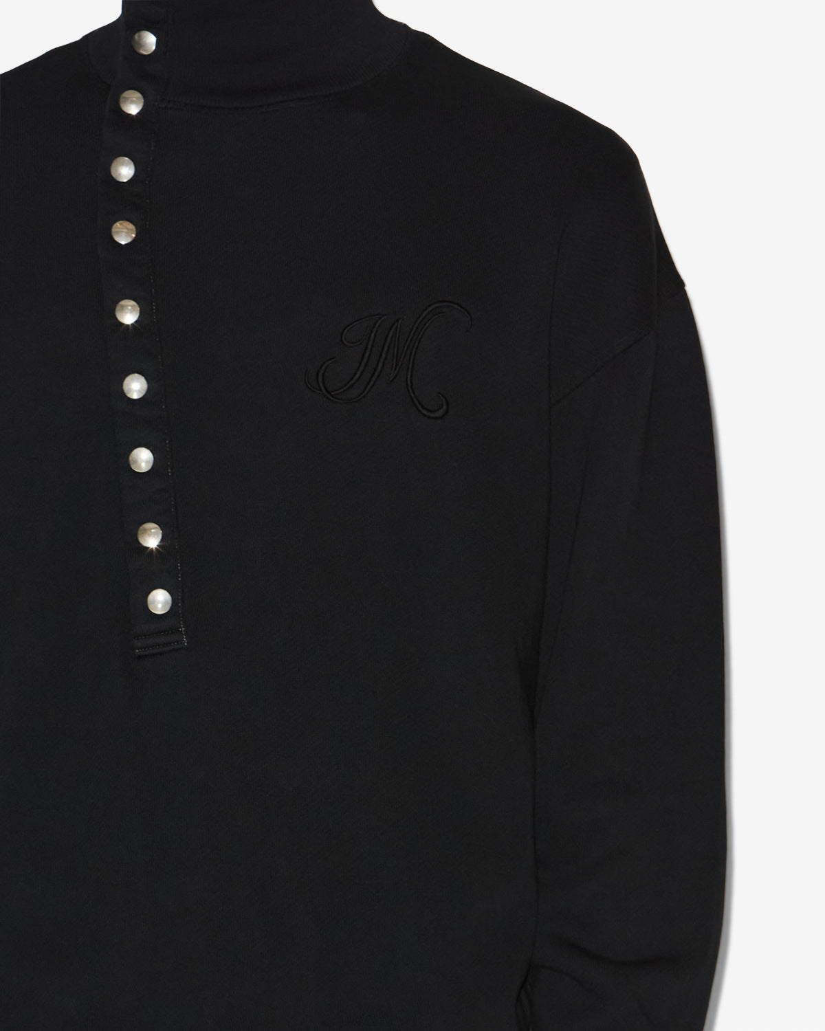 Marcos sweatshirt Man Black 1