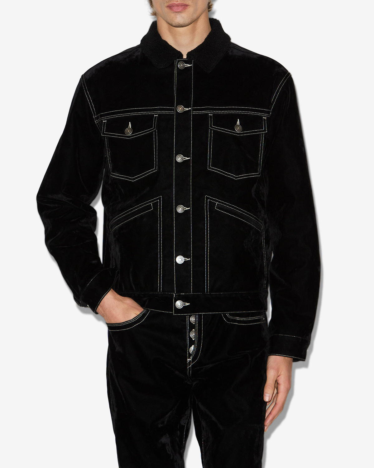 Chaqueta jango Man Negro 5