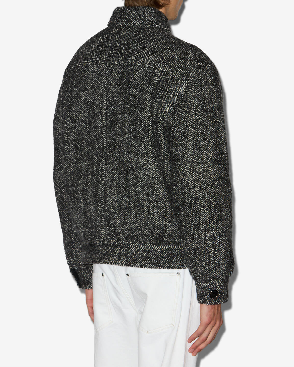 Folco jacket Man Black and ecru 3