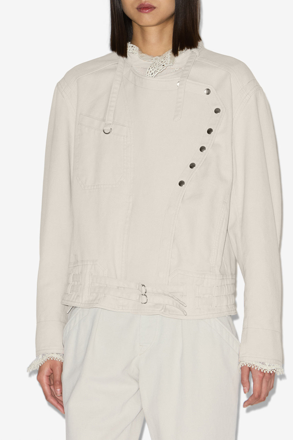 Timea jacket - Off white - Woman - 4