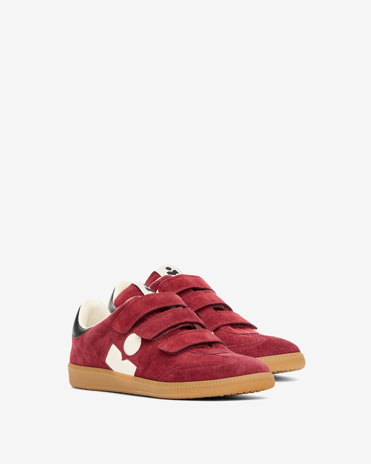 Beth sneakers Woman Burgundy-ecru 2