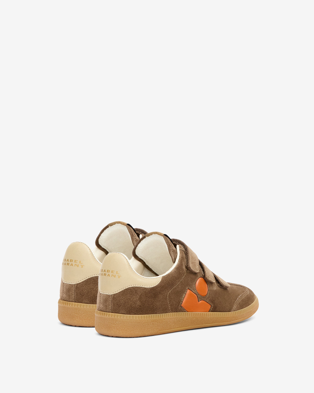 Zapatillas beth Woman Khaki-orange 2