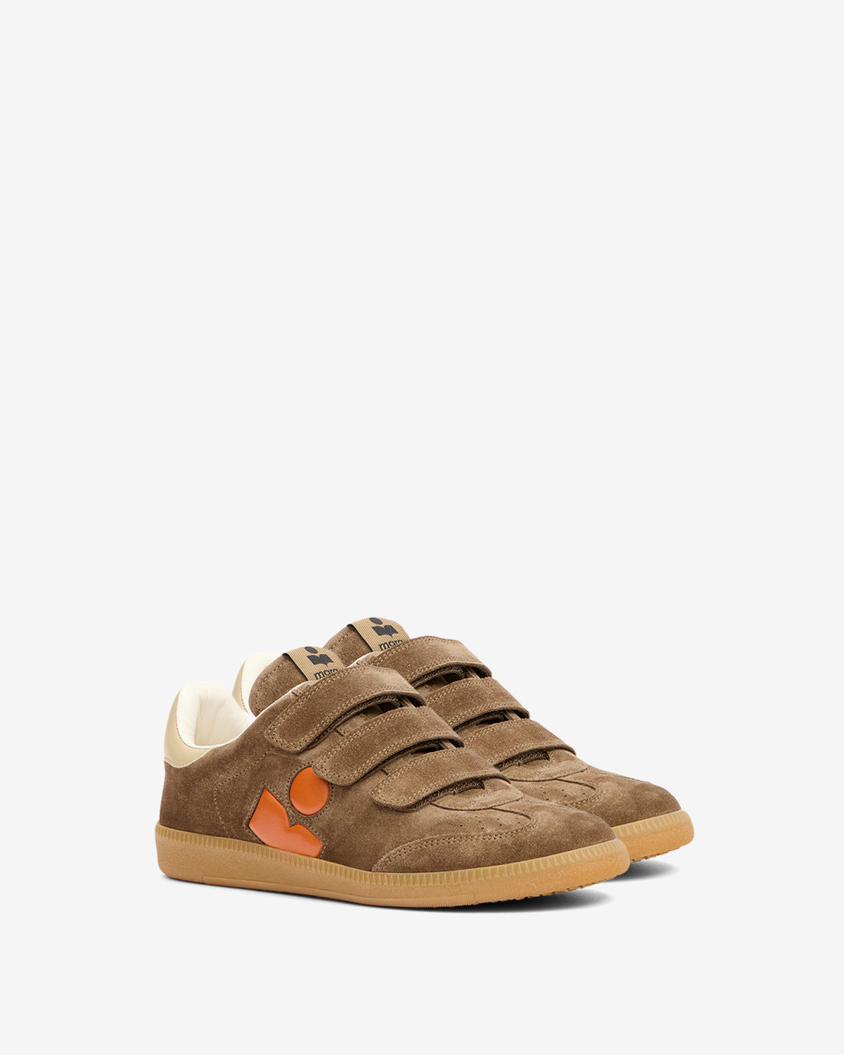 Zapatillas beth Woman Khaki-orange 3