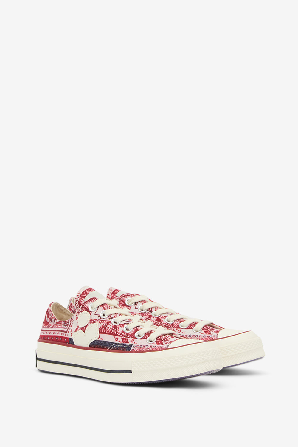 Isabel marant x converse chuck 70 low-top sneakers - Vanilla/ice/red/black - Woman - 3