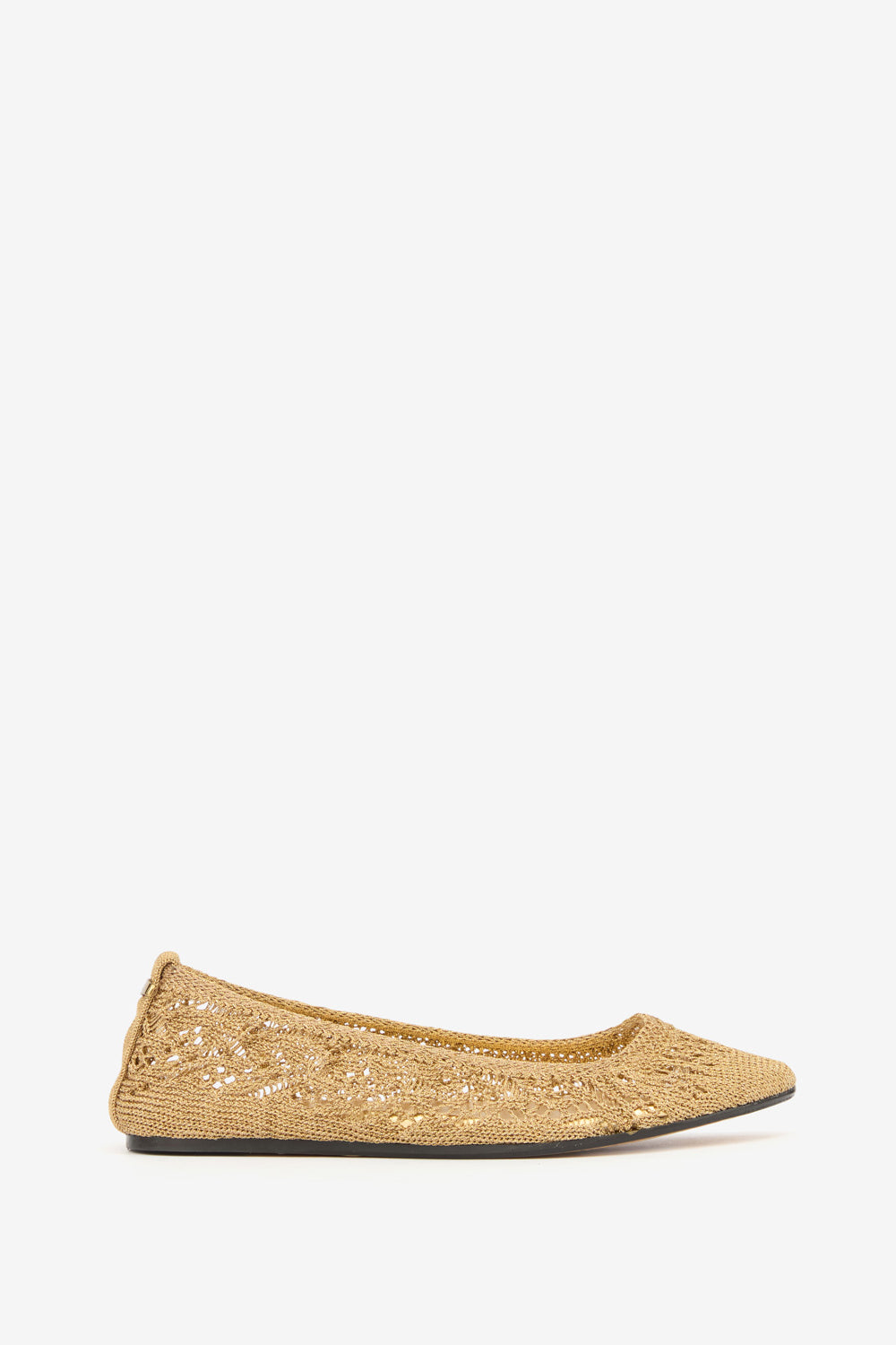 Belna crochet ballet flats - Gold - Woman - 1
