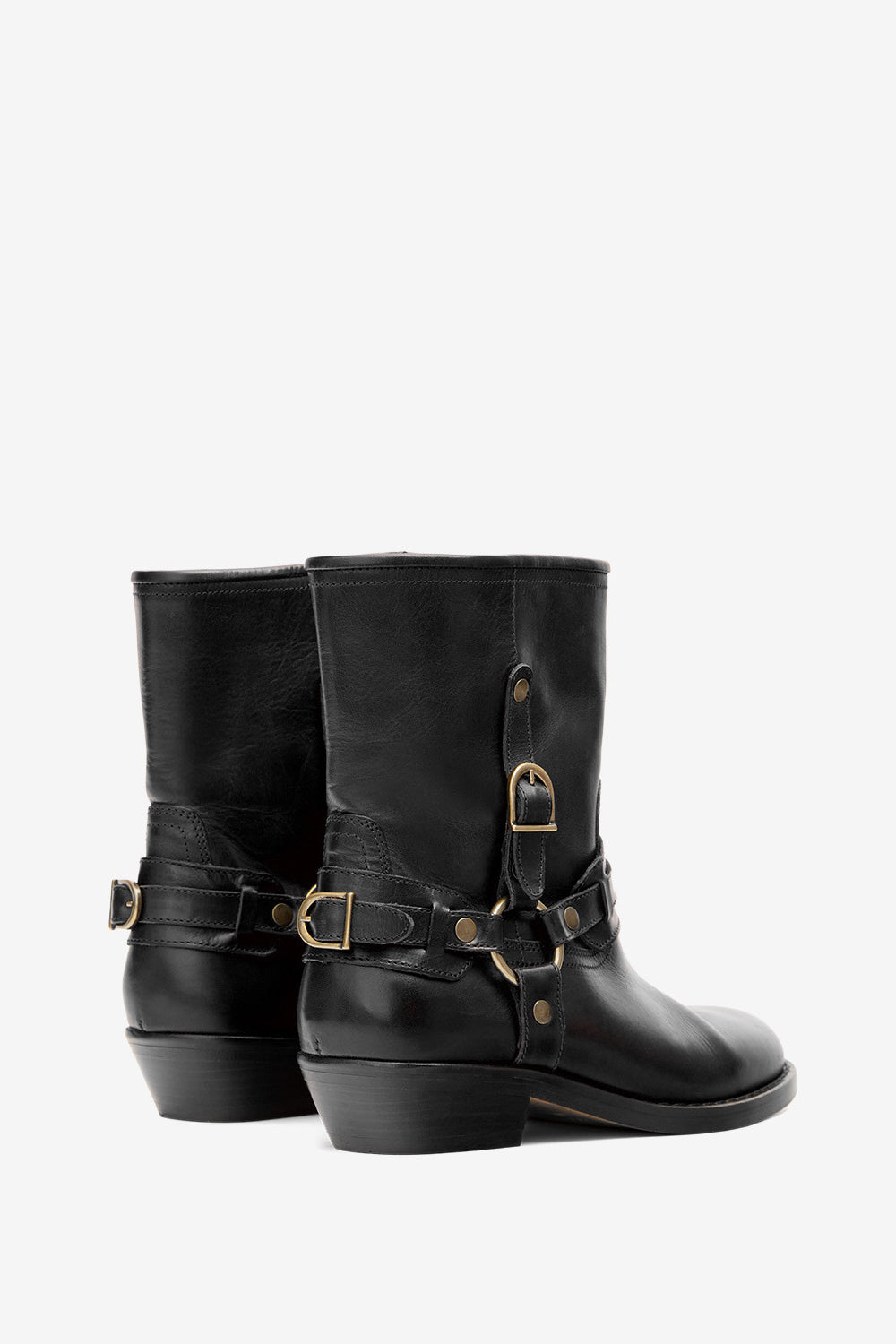 Boots ildred en cuir de veau - Noir - Woman - 2
